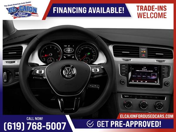 2016 Volkswagen Golf SE FOR ONLY 269/mo! - - by for sale in Santee, CA – photo 7