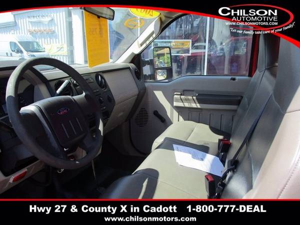 2009 Ford F350SD XL Red - cars & trucks - by dealer - vehicle... for sale in Cadott, WI – photo 7