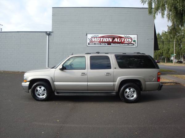 2003 CHEVROLET SUBURBAN LT 4X4 5.3 MOONROOF LEATHER 184K MILES -... for sale in LONGVIEW WA 98632, OR – photo 4