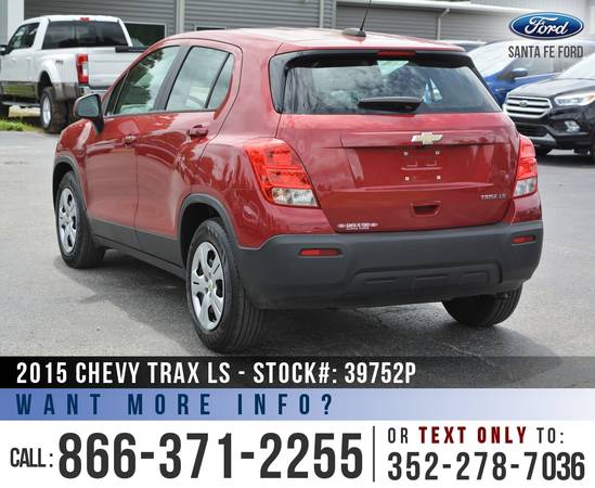 *** 2015 Chevy Trax LS SUV *** Touchscreen - Camera - Bluetooth for sale in Alachua, GA – photo 5