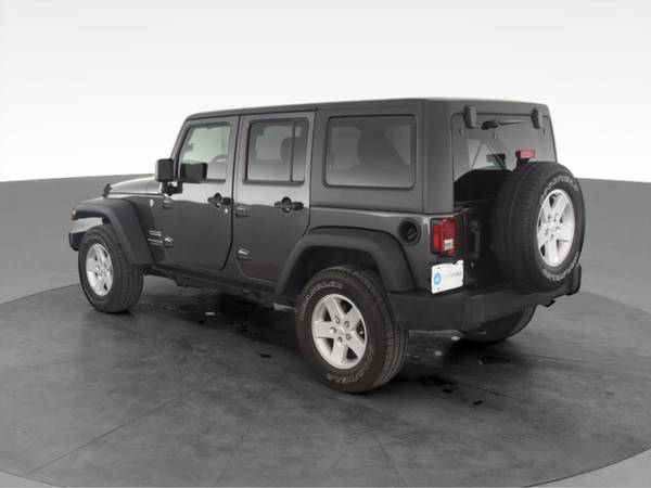 2017 Jeep Wrangler Unlimited Sport SUV 4D suv Black - FINANCE ONLINE... for sale in irving, TX – photo 7