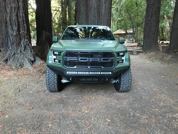 ONE OF A KING RAPTOR with MILITARY GREEN WRAP over white - cars & for sale in San Carlos, CA – photo 11