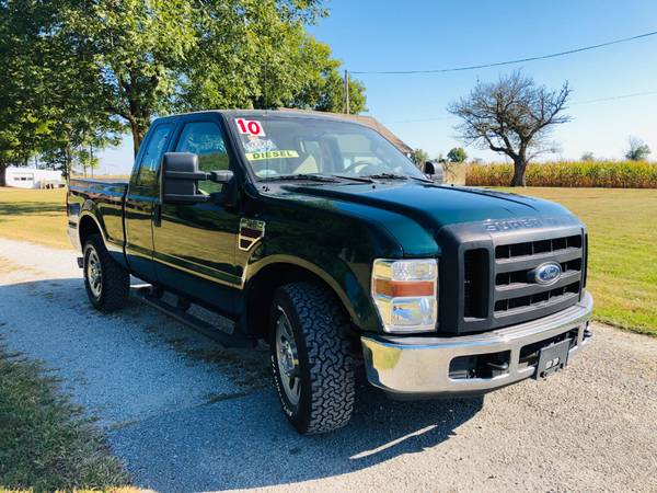 2010 *Ford* *F-250 SD* *XL SuperCab 2WD* GREEN for sale in Cicero, IN – photo 5