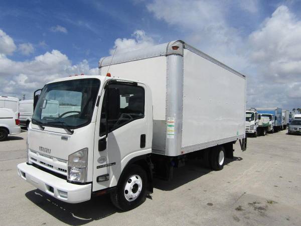 2013 Isuzu NPR-HD Dry Box Truck Delivery Truck 16FT Lift Gate for sale in Opa-Locka, FL – photo 2