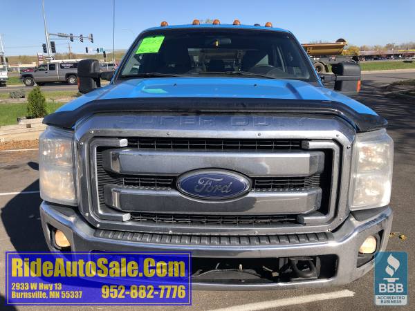 2013 Ford F350 F-350 XLT Crew cab FX4 4x4 TURBO DIESEL nice FINANCING! for sale in Minneapolis, MN – photo 2