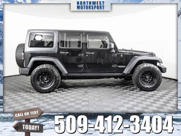 2017 *Jeep Wrangler* Unlimited Rubicon 4x4 - cars & trucks - by... for sale in Pasco, WA – photo 4