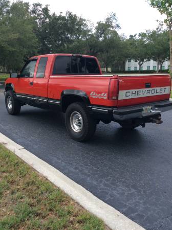 97 chevy 2500 4x4 ext cab for sale in Sarasota, FL – photo 5