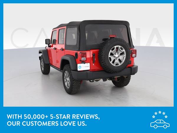 2017 Jeep Wrangler Unlimited Rubicon Sport Utility 4D suv Red for sale in Kokomo, IN – photo 6