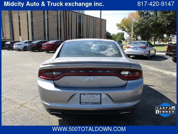 2015 Dodge Charger 4dr Sdn SE RWD *500 TOTAL DOWN* 500totaldown.com... for sale in Haltom City, TX – photo 5