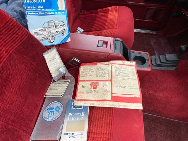 1989 Ford Bronco II XLT 4X4 102, 000 Original Miles for sale in Other, MD – photo 13