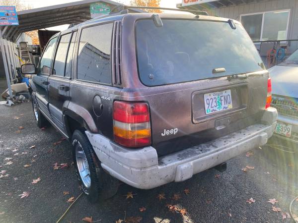 1996 Jeep Grand Cherokee - cars & trucks - by dealer - vehicle... for sale in Springfield, OR – photo 4