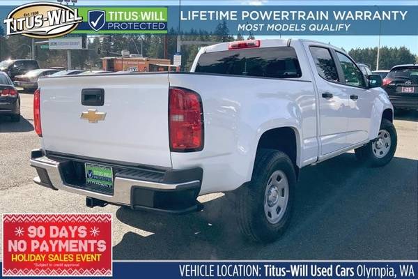 2017 Chevrolet Colorado Chevy Truck 2WD WT Crew Cab - cars & trucks... for sale in Olympia, WA – photo 12