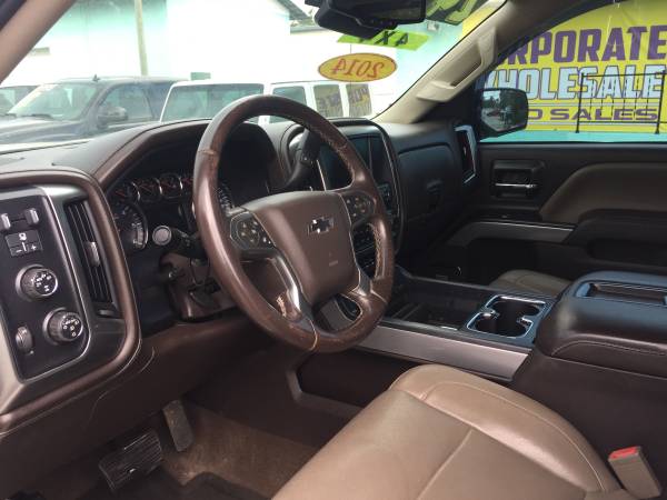 2014 CHEVY SILVERADO 1500 LTZ Z-71 CREW CAB 4 DOOR 4X4 W LTHR,NAV, 20" for sale in Wilmington, NC – photo 10