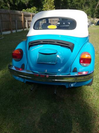1975 VW Super Beetle Convertible for sale in TAMPA, FL – photo 4