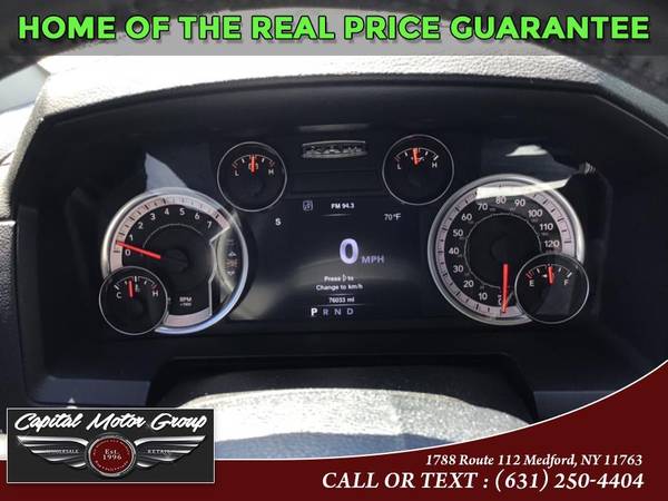 Look What Just Came In! A 2013 Ram 1500 with 76, 033 Miles-Long for sale in Medford, NY – photo 23