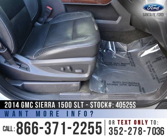 2014 GMC SIERRA 1500 SLT *** BOSE Audio, Homelink, Leather Seats ***... for sale in Alachua, FL – photo 22