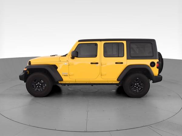 2018 Jeep Wrangler Unlimited All New Sport SUV 4D suv Yellow for sale in Columbus, GA – photo 5