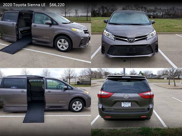 2020 Toyota Sienna XLE Wheelchair Van Handicap Van - cars & for sale in Rowlett, TX – photo 9