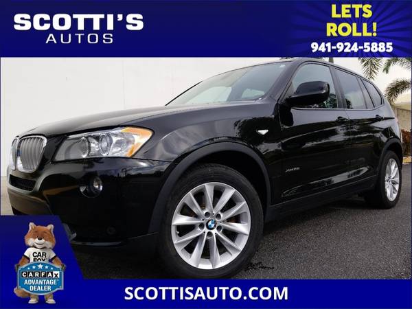 2013 BMW X3 1-OWNER~NAVI~PANO ROOF~ CLEAN CARFAX~ GREAT COLORS~... for sale in Sarasota, FL