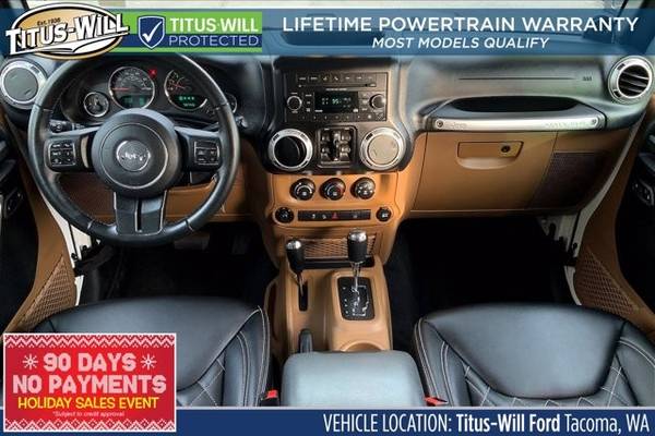 2013 Jeep Wrangler Unlimited 4x4 4WD SUV Sahara Convertible - cars &... for sale in Tacoma, WA – photo 14