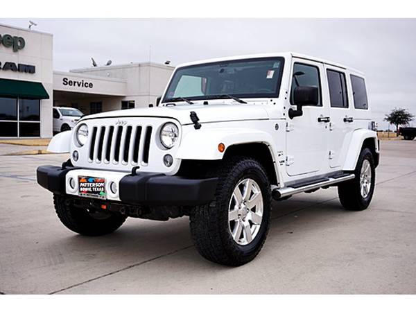 2016 Jeep Wrangler Unlimited Sahara - - by dealer for sale in Bowie, TX – photo 2