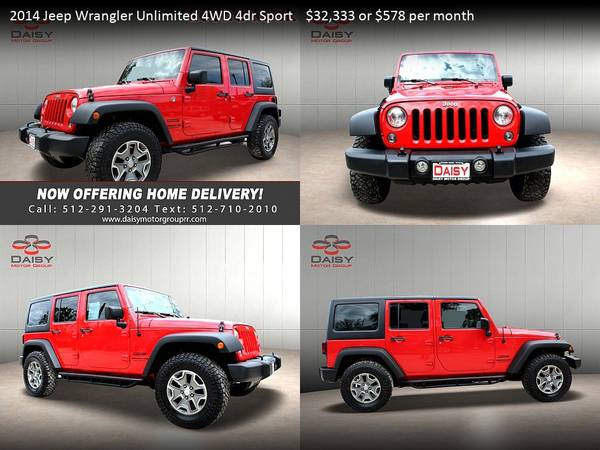 2012 Jeep Wrangler Unlimited 4WDSport 4 WDSport 4-WDSport for only for sale in Round Rock, TX – photo 14