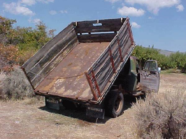 1953 CHEVROLET DUMP TRUCK 3800 Strong Runner - cars & trucks - by... for sale in Hotchkiss, CO – photo 4