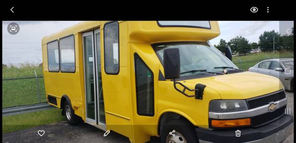 2014 Chev Shuttle Bus perfect for CHIEFS party bus - cars & trucks -... for sale in Kansas City, MO