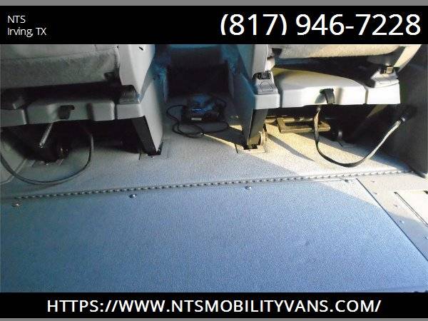 2017 TOYOTA SIENNA MOBILITY HANDICAPPED WHEELCHAIR POWER RAMP VAN for sale in Irving, AR – photo 23