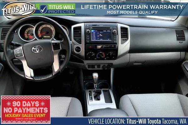 2013 Toyota Tacoma 4x4 4WD Truck SR5 Crew Cab - cars & trucks - by... for sale in Tacoma, WA – photo 14