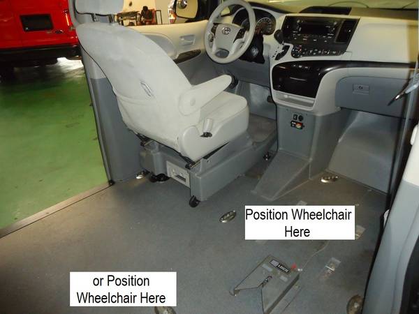 2014 Toyota Sienna Le Presidential Wheelchair Handicap Conversion... for sale in salt lake, UT – photo 9