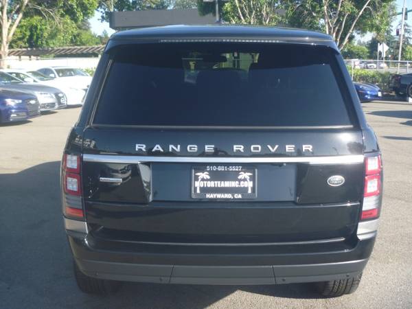 2016 Land Rover Range Rover Supercharged LWB Black GOOD OR BAD CREDIT! for sale in Hayward, CA – photo 6