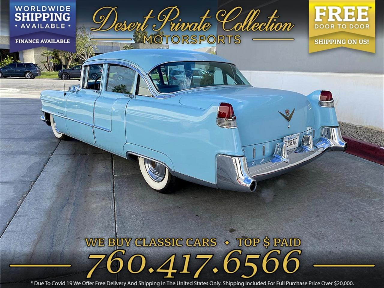 1955 Cadillac Sedan for sale in Palm Desert , CA – photo 3