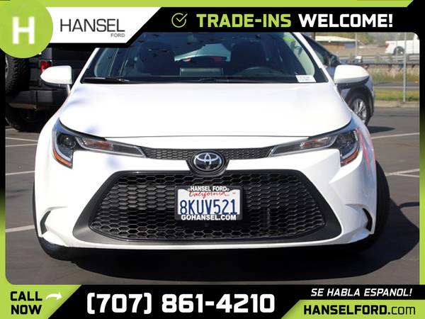 2020 Toyota Corolla LE FOR ONLY 330/mo! - - by dealer for sale in Santa Rosa, CA – photo 4