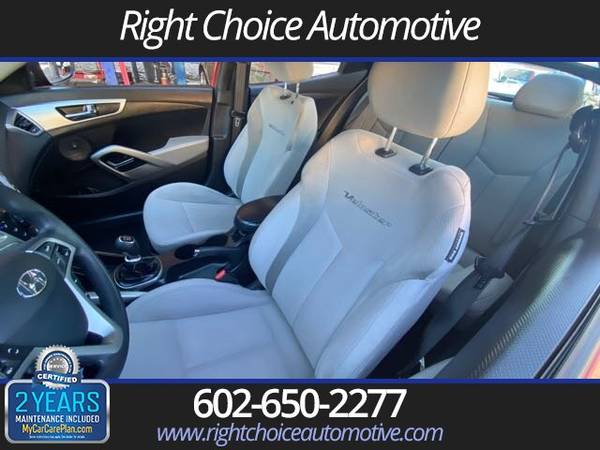 2013 Hyundai Veloster 6 speed manual, low miles!!! - cars & trucks -... for sale in Phoenix, AZ – photo 15