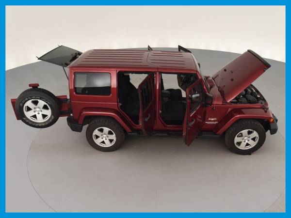 2012 Jeep Wrangler Unlimited Sahara Sport Utility 4D suv Red for sale in Cleveland, OH – photo 20
