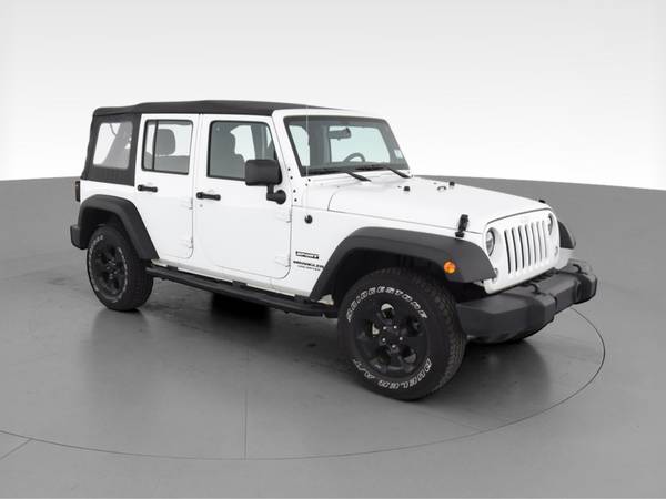 2017 Jeep Wrangler Unlimited Sport SUV 4D suv White - FINANCE ONLINE... for sale in Green Bay, WI – photo 15