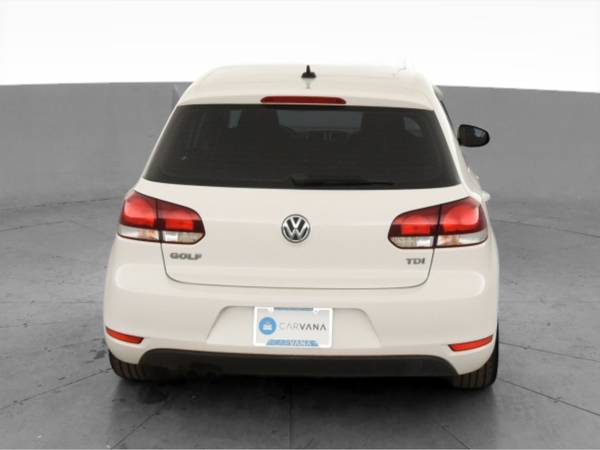 2013 VW Volkswagen Golf TDI Hatchback 4D hatchback White - FINANCE -... for sale in South El Monte, CA – photo 9