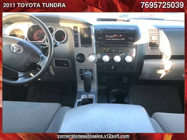 2011 TOYOTA TUNDRA CREWMAX SR5 - cars & trucks - by dealer - vehicle... for sale in Flowood, MS – photo 21