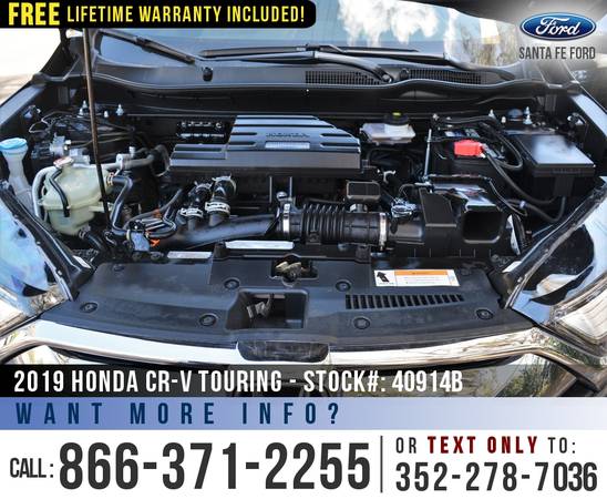 2019 HONDA CRV TOURING Sunroof - Leather Seats - Warranty for sale in Alachua, FL – photo 9