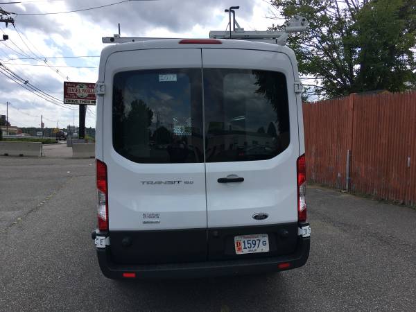 2016 transit Cargo Van medium roof LWB Finance here*warranty for sale in Peabody, MA – photo 5