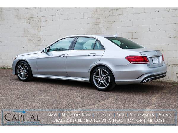 Mercedes E350 4Matic with Nav, Moonroof, Htd Seats & 18 AMG Wheels! for sale in Eau Claire, SD – photo 3
