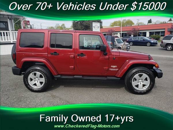 2011 Jeep Wrangler Unlimited Sahara - 1 Owner Local Rig! - cars & for sale in Everett, WA – photo 12