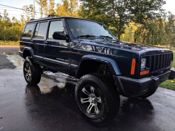 2000 Jeep Cherokee 4wd Lifted-4.0 Super Clean 105k miles for sale in WEBSTER, NY – photo 4