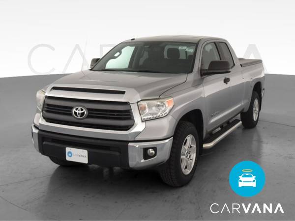 2014 Toyota Tundra Double Cab SR Pickup 4D 6 1/2 ft pickup Silver for sale in Atlanta, CA