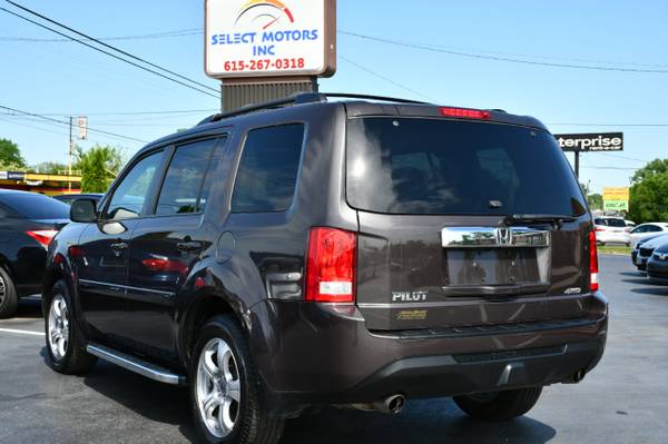 2012 HONDA PILOT EX-L 1 OWNER AWD W/DVD SYSTEM & 3rd ROW SEAT for sale in Other, TN – photo 4