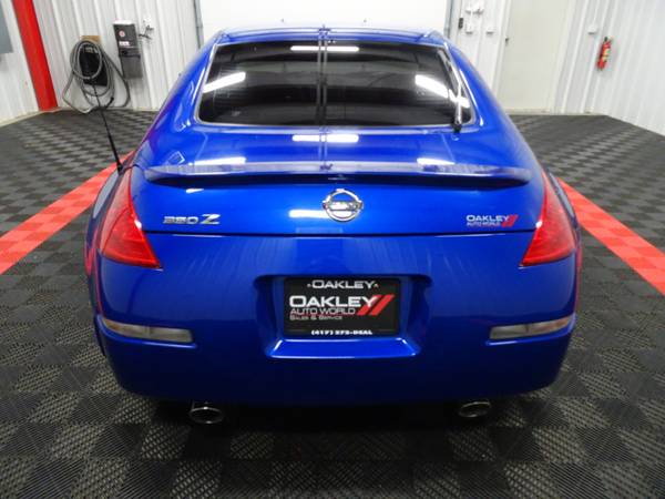 2005 Nissan 350Z 2dr Coupe coupe Blue - - by dealer for sale in Branson West, MO – photo 4