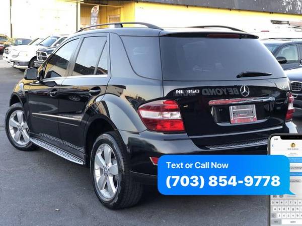 2011 MERCEDES-BENZ ML 350 4MATIC 6 MONTHS WARRANTY INCLUDED for sale in Manassas, VA – photo 4