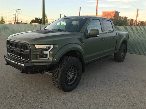 ONE OF A KING RAPTOR with MILITARY GREEN WRAP over white - cars & for sale in San Carlos, CA – photo 17