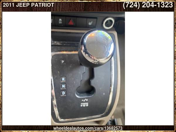 2011 JEEP PATRIOT SPORT - cars & trucks - by dealer - vehicle... for sale in New Kensington, PA – photo 11